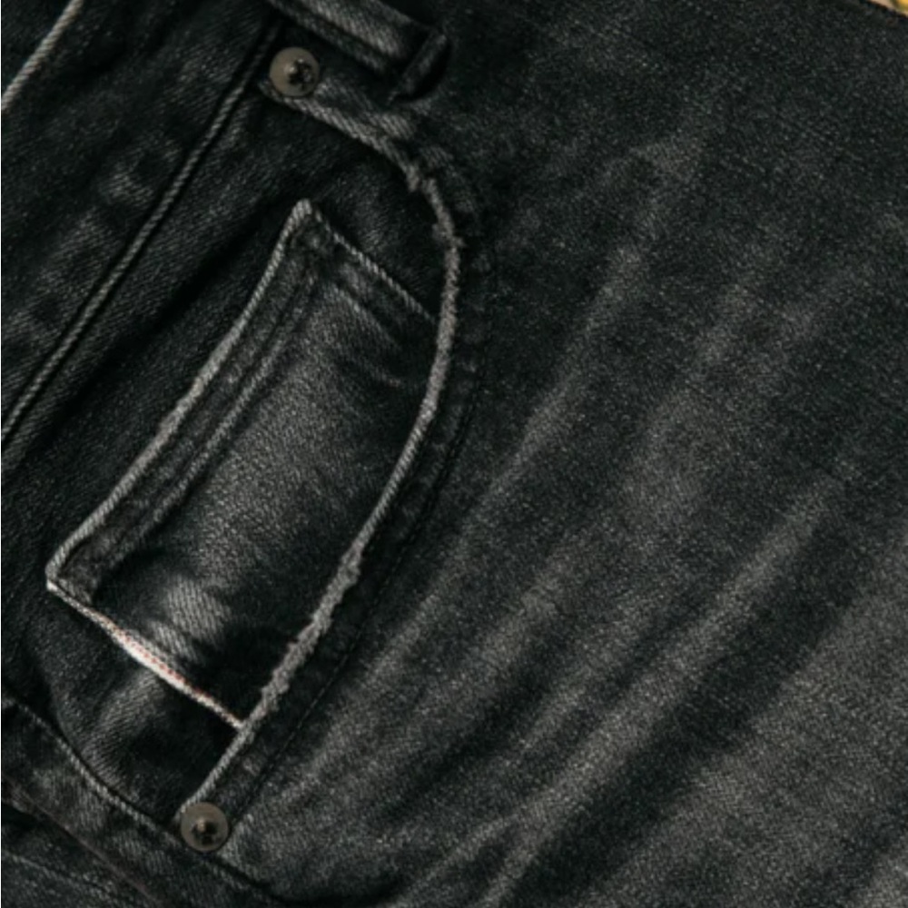 Kato by Hiroshi Kato The Pen Slim Rilo Washed Black Jeans 38x29 - Picture 6 of 14